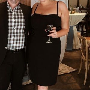 Vince Camuto Black Cocktail Dress